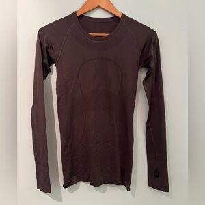 Lululemon Swiftly Tech Long Sleeve Vintage Grape Size 4